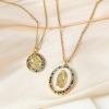 Picture of Brass Religious Charms 18K Real Gold Plated Virgin Mary