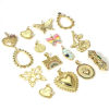 Picture of Brass Charms 18K Real Gold Plated