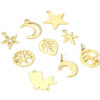 Picture of Brass Charms 18K Real Gold Plated