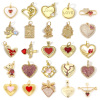 Picture of Brass Charms 18K Real Gold Plated