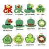 Imagen de 10 Unidades Zamak Día de San Patricio Colgantes Charms Chapado en Oro Esmalte