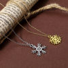Picture of Zinc Based Alloy Christmas Charms Multicolor At Random Mixed Snowflake