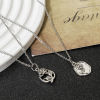 Picture of Zinc Based Alloy Charms Antique Silver Color Rose Flower