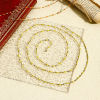 Picture of 1 M Vacuum Plating 304 Stainless Steel Enamel Lips Chain For Handmade DIY Jewelry Making Findings Gold Plated 2mm