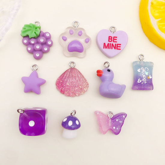 Picture of Resin Charms At Random Mixed Multicolor