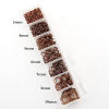 Picture of Iron Based Alloy Jump Rings Findings Multicolor Round Mixed 10mm - 3mm Dia.