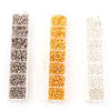 Picture of Iron Based Alloy Jump Rings Findings Multicolor Round Mixed 10mm - 3mm Dia.