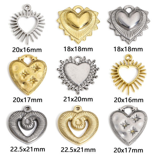 Picture of 304 Stainless Steel Valentine's Day Charms