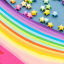 Picture of Paper Origami Folding Paper Strips Lucky Stars DIY Handmade Arts Multicolor Strip
