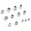 Image de 10 Pcs Perles pour DIY Fabrication de Bijoux en 304 Acier Inoxydable Argent Mat