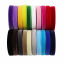 Bild von 1 Rolle Velvet Band DIY Hochzeit Party Geschenkverpackung Nähen Handwerk Dekoration Bunt Flocke 10mm