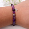 Imagen de 1 Unidad Piedra Mujeres Dainty Bracelets Delicate Bracelets Beaded Bracelet Multicolor Cinta Mensaje " Elástico "