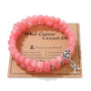 Imagen de 1 Unidad Piedra Mujeres Dainty Bracelets Delicate Bracelets Beaded Bracelet Multicolor Cinta Mensaje " Elástico "