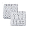 Picture of Silicone Resin Mold For Keychain Necklace Earring Pendant Jewelry DIY Making Rectangle Geometric