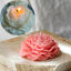 Picture of Silicone Resin Mold For Candle Soap DIY Making Flower 3D White