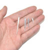 Immagine di 20 Pz Lega di Zinco Gotico Charms Argento Antico Cono 3D