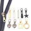 Picture of Zinc Based Alloy Universal Detachable Metal Zipper Puller For DIY Craft Repair Sewing Clothes Accessories Multicolor