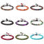 Immagine di 1 Pz Naturale/Tintura Gemma Bracciali Delicato bracciali delicate braccialetto in rilievo Tondo Regolabile 30cm - 18cm Lunghezza