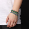 Picture of Natural Dyed Gemstone Adjustable Dainty Bracelets Delicate Bracelets Beaded Bracelet Round 30cm(11 6/8") long - 18cm(7 1/8") long