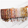 Picture of Natural Dyed Gemstone Adjustable Dainty Bracelets Delicate Bracelets Beaded Bracelet Round 30cm(11 6/8") long - 18cm(7 1/8") long