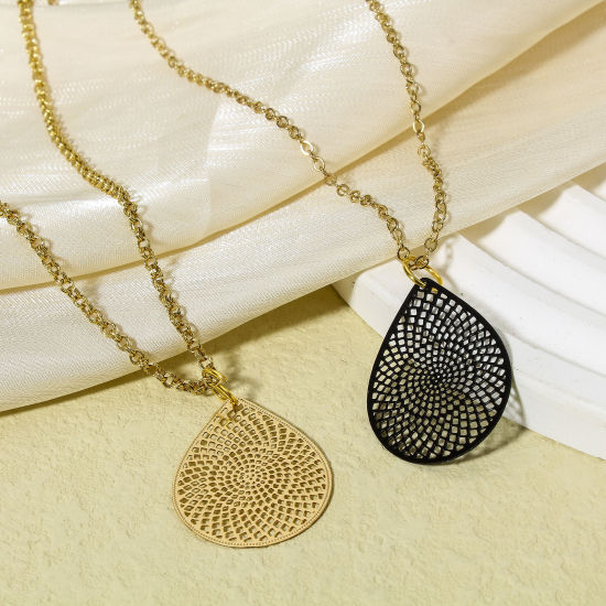 Bild von 20 Stück Eisenlegierung Filigran Stempel Verzierung Charms Bunt Tropfen Spritzlackierung 29mm x 22mm