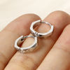 Picture of 304 Stainless Steel Hoop Earrings Real Gold Plated