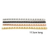 Picture of 304 Stainless Steel Italian Charm Links Modular Bracelets Multicolor Rectangle 17.5cm(6 7/8") long