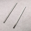 Picture of 304 Stainless Steel Italian Charm Links Modular Bracelets Multicolor Rectangle 17.5cm(6 7/8") long