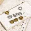 Picture of Zinc Based Alloy Spacer Beads For DIY Jewelry Making Multicolor Cat Animal About 11mm x 11mm, Hole: Approx 1.4mm