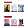 Picture of 5# Resin Zipper For Tailor Sewing Craft Multicolor Rainbow Color Plated Heart