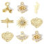 Picture of Brass Charms 18K Real Gold Plated
