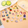 Image de 1 Pièce Broche Epingle Peinture Japonaise Vintage Japonais Tensha Panda Multicolore Émail