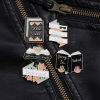 Picture of Graduation Pin Brooches Book Multicolor Enamel