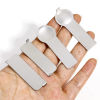 Picture of 304 Stainless Steel Italian Charm Tools For Adding Removing Italian Links Bracelet Silver Tone Frosted