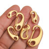 Picture of Eco-friendly Vacuum Plating 316 Stainless Steel Lobster Clasp Findings Polished