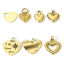 Picture of 304 Stainless Steel Valentine's Day Charms Gold Plated Heart