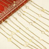 Picture of 304 Stainless Steel Link Cable Chain For Handmade DIY Jewelry Making Findings Geometric Gold Plated