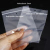Picture of Poly Ethylene Grip Seal Zip Lock Bags Rectangle Transparent Clear