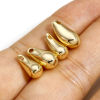 Picture of Brass Charms 14K Real Gold Plated Drop 3D