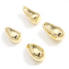 Picture of Brass Charms 14K Real Gold Plated Drop 3D