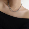 Picture of Eco-friendly Vacuum Plating Retro Simple Real Gold Plated 304 Stainless Steel Ball Chain Multilayer Layered Necklace For Women Party