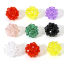 Immagine di 5 Pz Vetro Perline per la Creazione di Gioielli con Ciondoli Fai-da-te Palla Multicolore Circa 17mm x 15mm, Foro: Circa 2.4mm