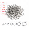 Picture of 304 Stainless Steel Open Jump Rings Findings Round