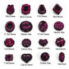 Picture of Acrylic Retro Beads For DIY Jewelry Making Black Rose Flower Beauty Lady Corrosion
