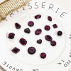 Picture of Acrylic Retro Beads For DIY Jewelry Making Black Rose Flower Beauty Lady Corrosion