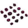 Picture of Acrylic Retro Beads For DIY Jewelry Making Black Rose Flower Beauty Lady Corrosion