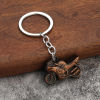 Picture of Punk Keychain & Keyring Multicolor Motorcycle