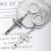 Picture of Stylish Keychain & Keyring Multicolor Whistle Cross
