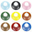 Imagen de 50 Unidades Hierro Filigrana Estampación Colgantes Charms Multicolor Ronda Hueco 15.5mm Dia