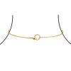 Picture of 304 Stainless Steel Collar Neck Ring Necklace Round 43cm(16 7/8") long